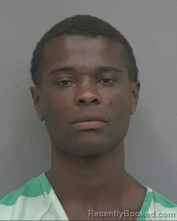 Mugshot of Akeem Rashad Crumitie booked in Alachua County, Florida on August 30, 2026