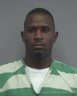 Mugshot of KEON DIDREZ BROWN booked in Alachua County, Florida on April 5, 2026