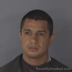 Mugshot of Harvin Moises Pacheco Reyes booked in Clay County, Florida on September 27, 2026