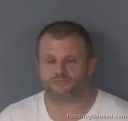 Mugshot of Joshua David Sherrow booked in Clay County, Florida on August 13, 2026
