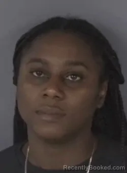 Mugshot of Khrystal Jahleel Augustine booked in Clay County, Florida on August 14, 2026