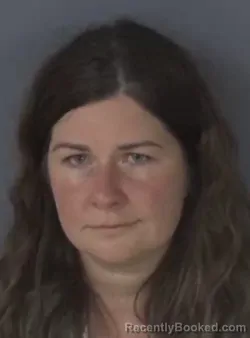 Mugshot of Katerina Hendrickson booked in Clay County, Florida on October 10, 2026