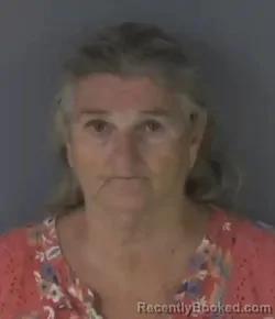 Mugshot of OLLIE MAE BURR booked in Clay County, Florida on June 22, 2026