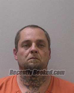 Booking photo from Lexington County, South Carolina