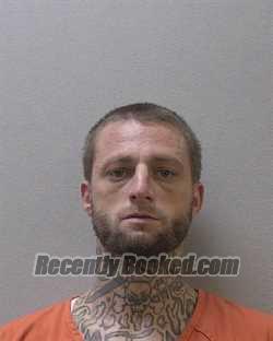 Booking photo from Lexington County, South Carolina