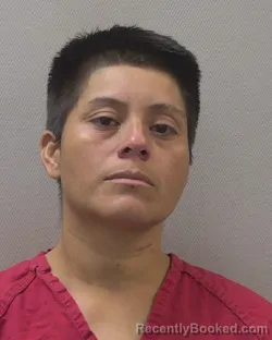 Mugshot of Marcela Pacheco Soriano booked in Lexington County, South Carolina on August 13, 2026