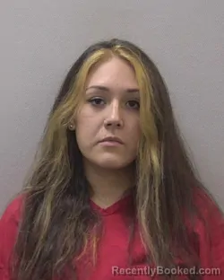 Mugshot of Nataly Alexandra Plascencia booked in Lexington County, South Carolina on September 8, 2026