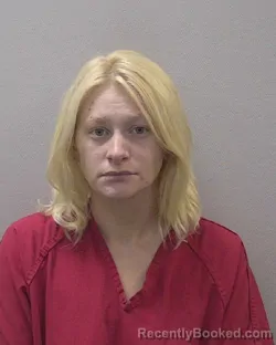 Mugshot of Riley Marie Whisenant booked in Lexington County, South Carolina on September 16, 2026