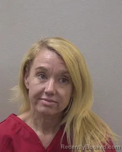 Mugshot of Tyra Lee Rhoads booked in Lexington County, South Carolina on September 18, 2026