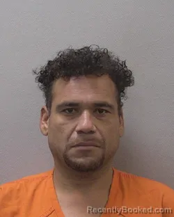 Mugshot of Wilber Eulices Grivas Roque booked in Lexington County, South Carolina on August 14, 2026