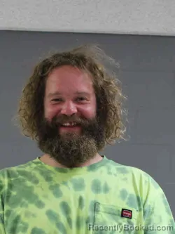 Mugshot of JACOB CHARLES RUSSEL booked in Hamilton County, Iowa on March 19, 2026