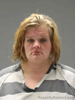 Mugshot of Jenna Fay Germundson booked in Hamilton County, Iowa on October 21, 2026