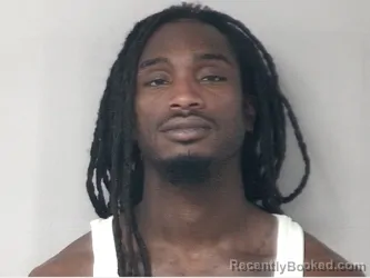 Mugshot of Dominic Deon Currie booked in Marion County, South Carolina on August 24, 2026