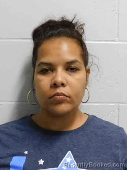 Mugshot of Ciara Amarille Patino booked in Henry County, Iowa on August 4, 2026