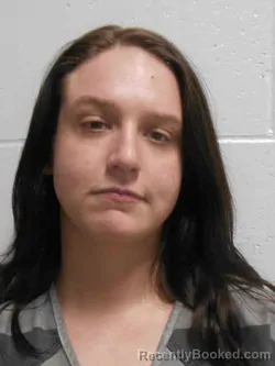 Mugshot of MAKAYLA QUINN CHEELY booked in Henry County, Iowa on March 25, 2026