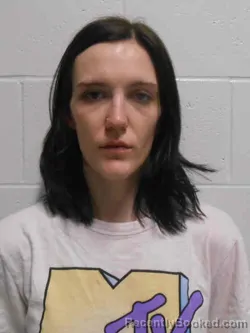 Mugshot of CARISSA LEANN MOORE booked in Henry County, Iowa on July 8, 2026