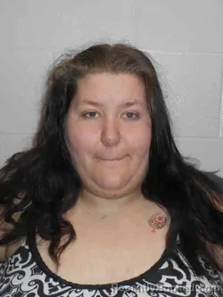 Mugshot of ELICIA MARIE HAMES booked in Henry County, Iowa on March 22, 2026