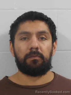 Mugshot of RUBEN SANCHEZ booked in Henry County, Iowa on July 6, 2026