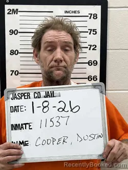 Mugshot of DUSTIN JOHN COOPER