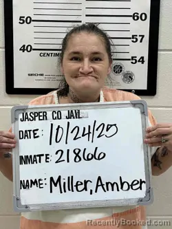 Mugshot of AMBER MARIE MILLER
