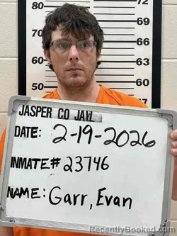 Mugshot of EVAN EARL GARR