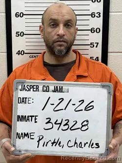 Booking photo from Jasper County, Iowa