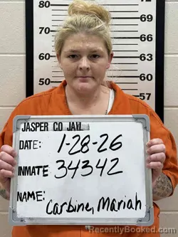 Mugshot of MARIAH K CARBINE