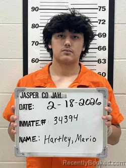 Mugshot of MARIO JAMES SIMMONS HARTLEY
