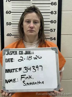 Mugshot of SAMANTHA JO FINK