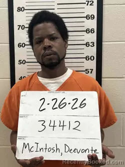 Mugshot of DEEVONTE WEDDINGTON MCINTOSH