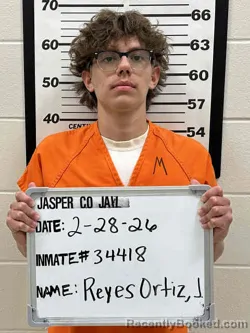 Mugshot of JUAN CARLOS REYES ORTIZ