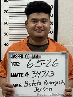Booking photo from Jasper County, Iowa