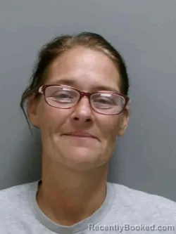 Mugshot of Leanora Michelle Brown booked in Lee County, Iowa on August 31, 2026