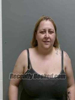 Mugshot of AMBER MICHELLE BROBSTON booked in Lee County, Iowa on July 3, 2026