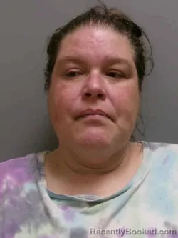 Mugshot of Jamie Marie Carter booked in Lee County, Iowa on September 30, 2026