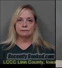 Booking photo from Linn County, Iowa