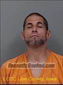 Booking photo from Linn County, Iowa