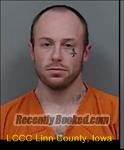 Booking photo from Linn County, Iowa
