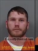 Booking photo from Linn County, Iowa