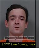 Booking photo from Linn County, Iowa