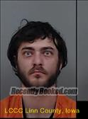 Booking photo from Linn County, Iowa