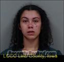Booking photo from Linn County, Iowa