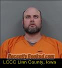 Booking photo from Linn County, Iowa