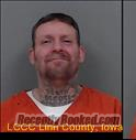Booking photo from Linn County, Iowa