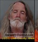Booking photo from Linn County, Iowa