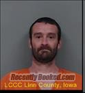 Booking photo from Linn County, Iowa