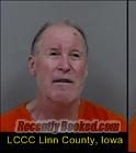 Booking photo from Linn County, Iowa