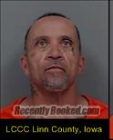 Booking photo from Linn County, Iowa