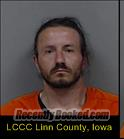 Booking photo from Linn County, Iowa