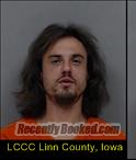 Booking photo from Linn County, Iowa
